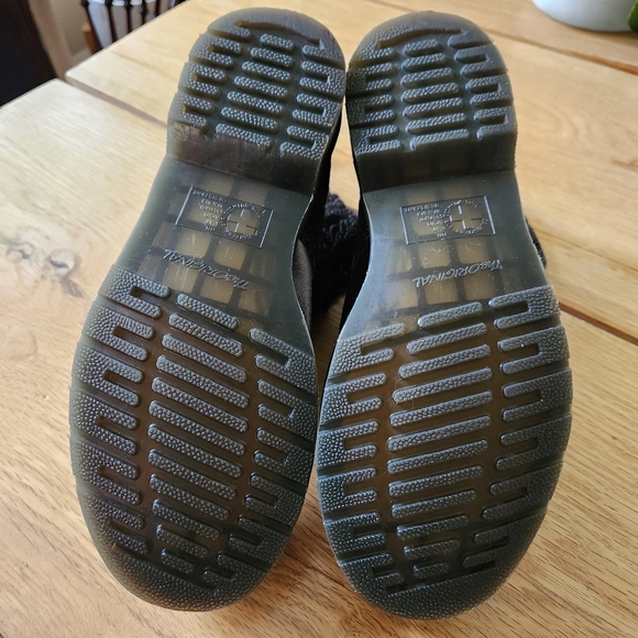 Dr Martens Brocade Grey Velvet Paisley Womens Boots Size 9 Combat Doc Martens - Picture 11 of 11